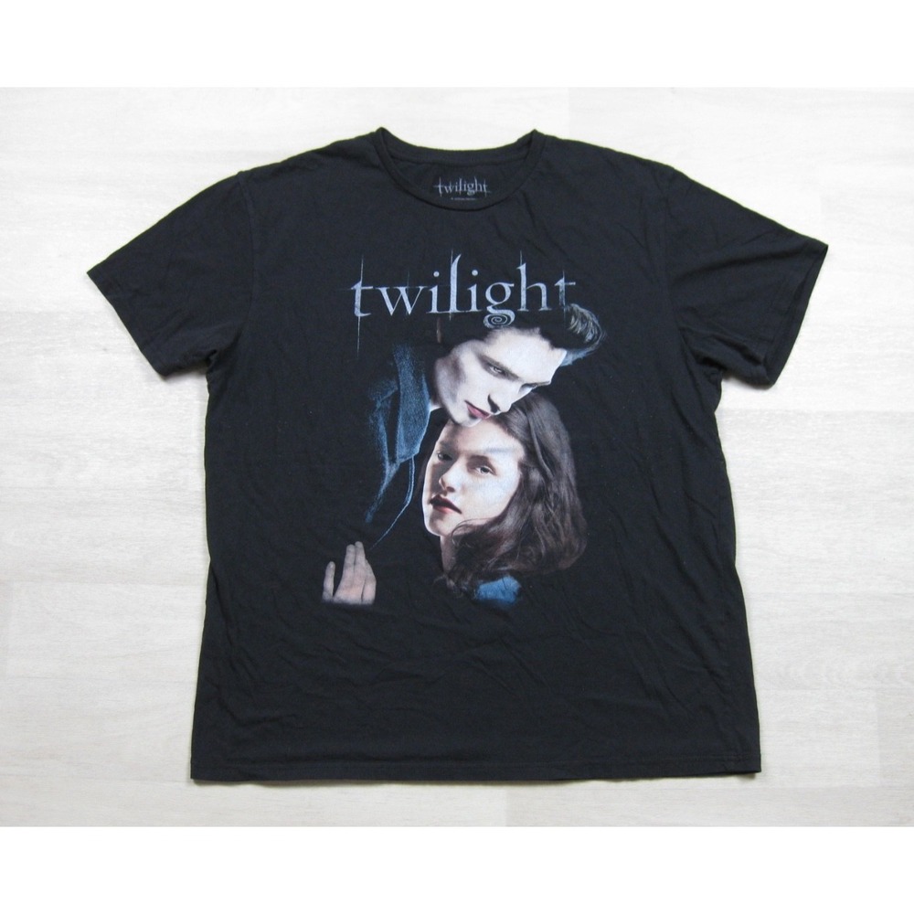 Twilight Promo T-Shirt (2XL) Edward Bella Vampire Romance Movie Saga Y2K